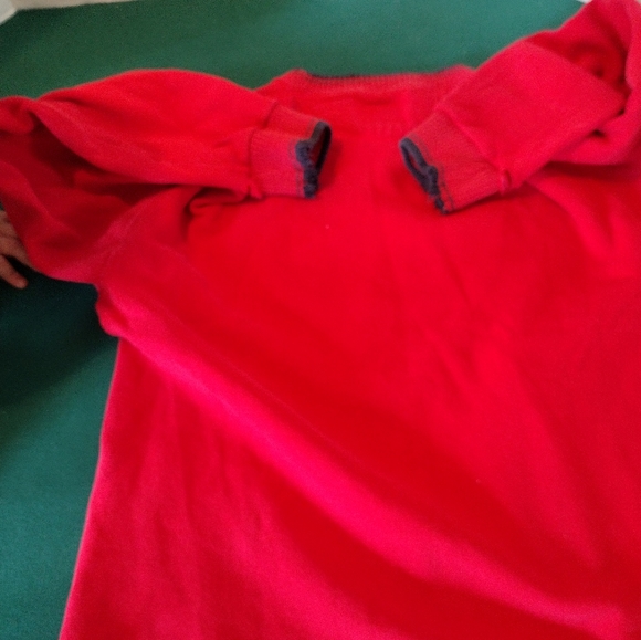 Vtg Team Edition Apparel OSU Ohio State Buckeyes embroidered crewneck red M USA - Picture 8 of 9